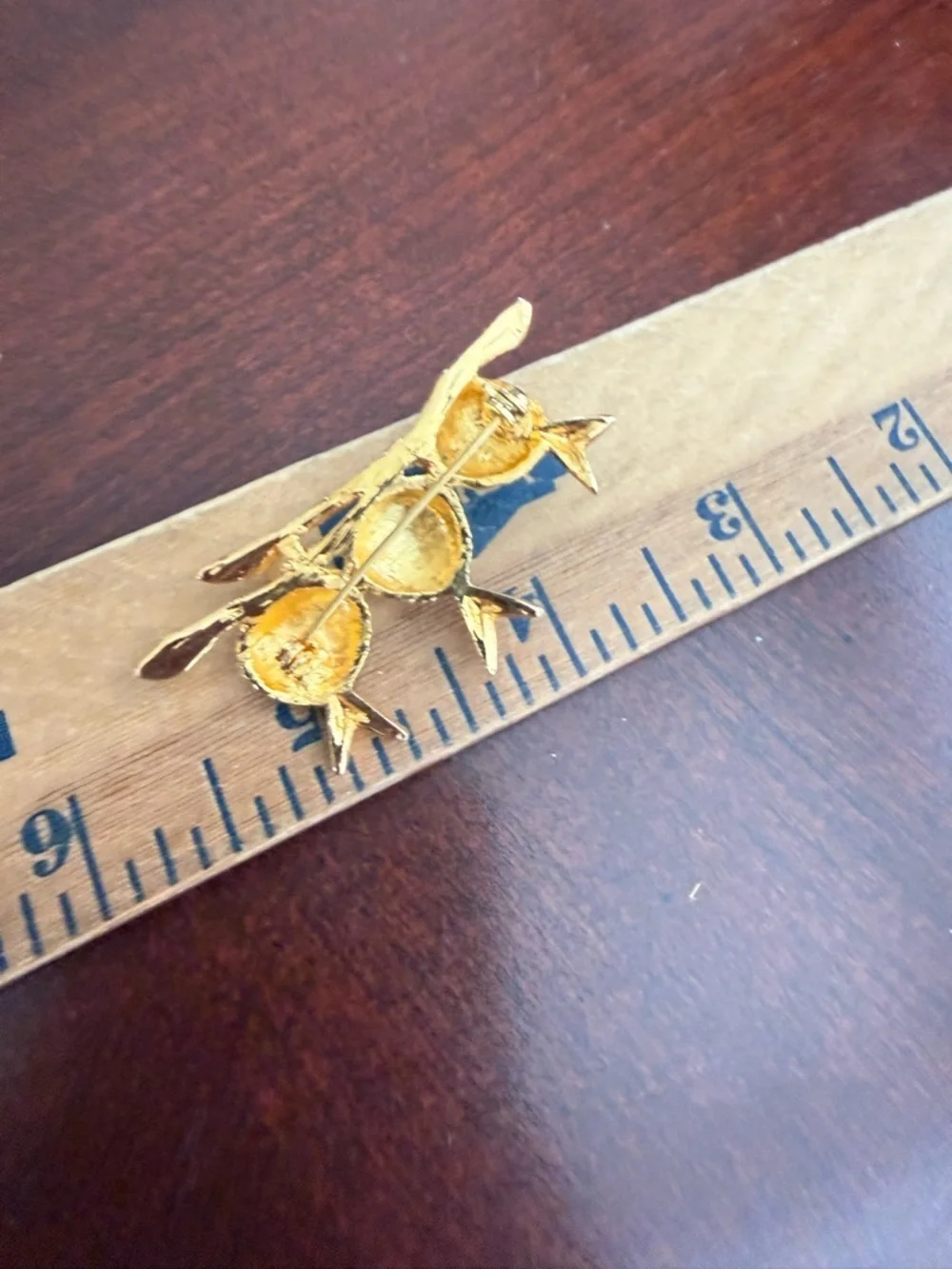Vintage Gold Tone birds Brooch